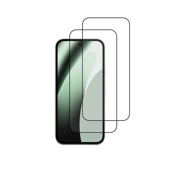 PAPAUTOP [2 Pcs] Black Full Coverage Easy Installation Tempered Glass Screen Protector for Google Pixel 10a 2026