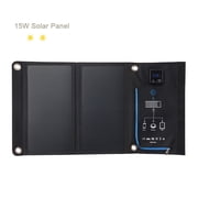 Solar Charger USB 5V Foldable Portable Solar Phone Charger with Solar Panel 5V fast charging for Smartphone ,Easy to Install