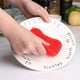 thumbnail image 1 of Cepillo de silicona para lavar platos, olla, sartén, cocina, limpiador, esponja, fregador (rojo), 1 of 4