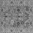 thumbnail image 1 of Ahgly Company Indoor Square Oriental Gray Traditional Area Rugs, 4' Square, 1 of 4