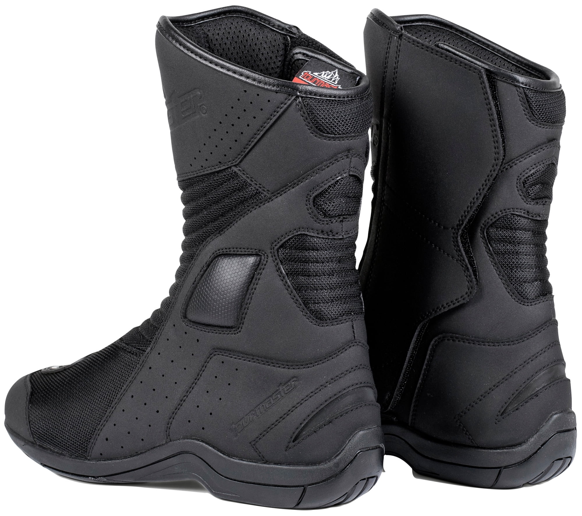 Tourmaster Solution Air Motorcycle Boots Mens 15 Black Riding Touring EU 50 Tourmaster Trailblazer Boots — Motorcycle Gear main image 4