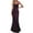 Purple formal dresses, variant on Formal Dresses for Women Cocktail Party Prom Elegant Slim Spaghetti Strap Long Fishtail Dresses V-Neck Sleeveless Solid 2024 Summer Maxi Dress Wine XS