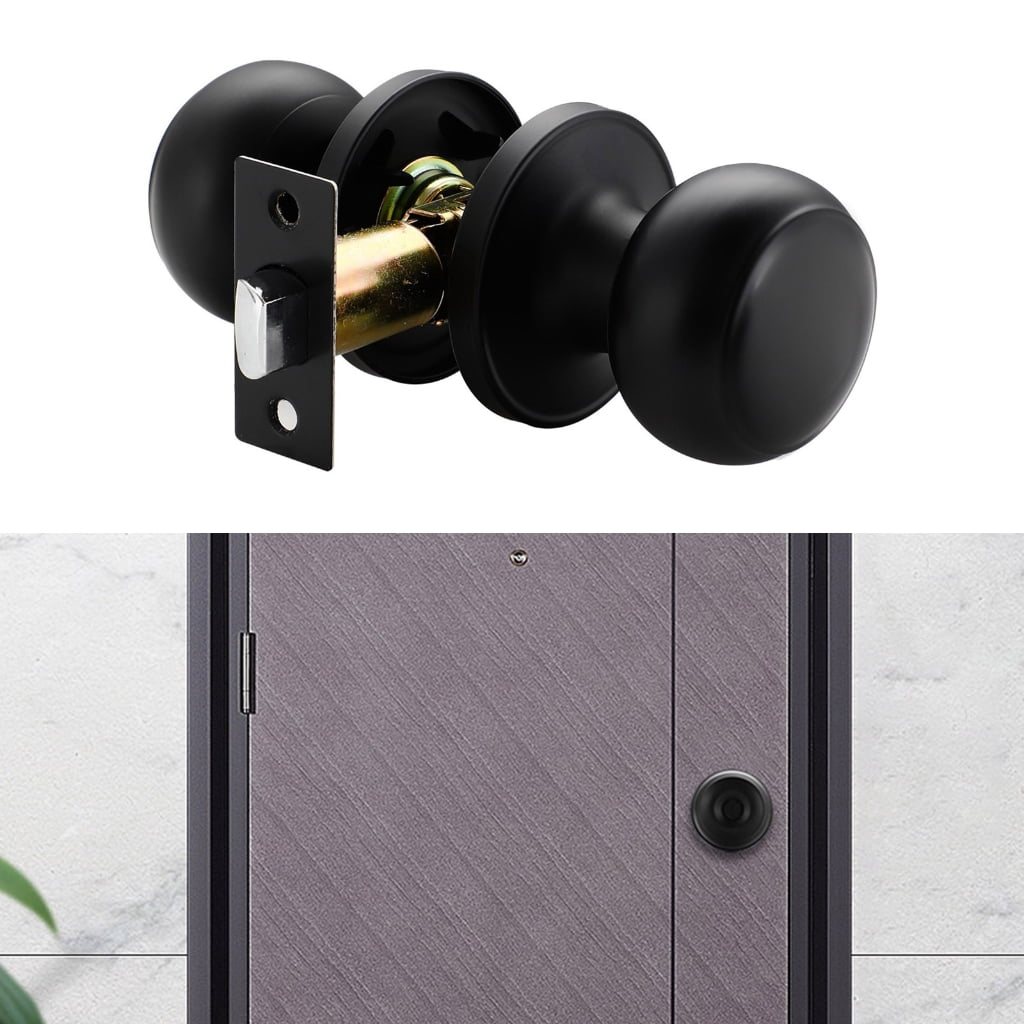 Stainless Steel Privacy Door Lock Round Knob for Bathroom Home Security