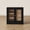 Black, variant on CHIC HOUSE Storage Cabinet with Acrylic Doors & Shelves, Modular Fluted Sideboard Buffet Cabinets, Small Coffee Bar Kitchen Pantry, Modern Media Console Cabinet for Living Room, Bedroom, White