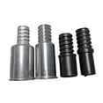 thumbnail image 3 of DOLITY Push Broom Handle Threaded Tip for Household Duster Attachment Threaded Head black 4pcs, 3 of 9