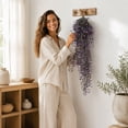 thumbnail image 4 of Dvumao 44 in Artificial Hanging Garland, Faux Flower and Leaf Vine for Wall Decor, Boho Wall Ornament, 4 of 7