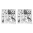 thumbnail image 4 of Embossing Folder, 2PCS Fairy Card Making Stamps Recyclable Clear Imprint DIY Handicraft Decorative Stamps DIY Journal Album Decoration Craft Accessories, 4 of 8