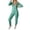 Z1 Light Green, variant on Women's Tracksuit Set Casual Zip Up Hoodie With Drawstring Pants Outfit For Daily Wear Comfortable Suit For Fall Winter Season Size L