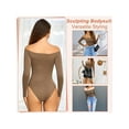 thumbnail image 5 of Shapewear Bodysuit for Women Tummy Control Bodysuit Seamless Sculpting Thong Body Shaper, 5 of 6