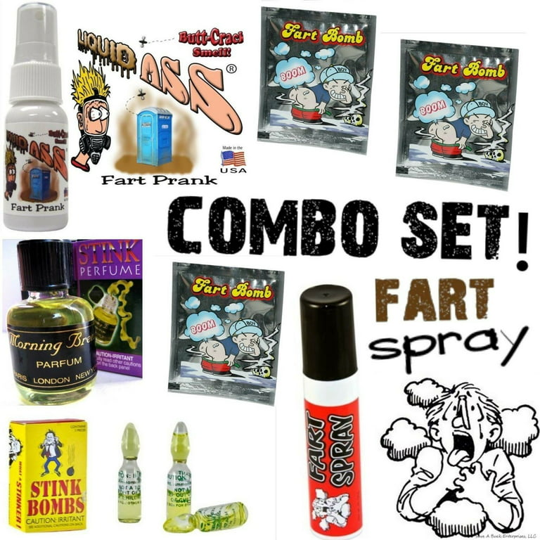  Customer reviews: COMBO PACK - Stinky Ass Fart Spray