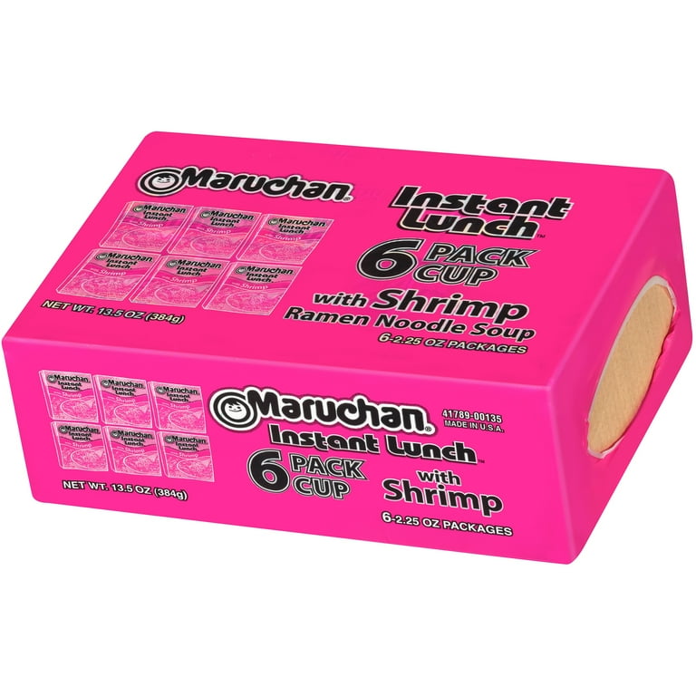 Maruchan Instant Shrimp Ramen Noodle Soup, Ready-To-Cook, 2.25 oz