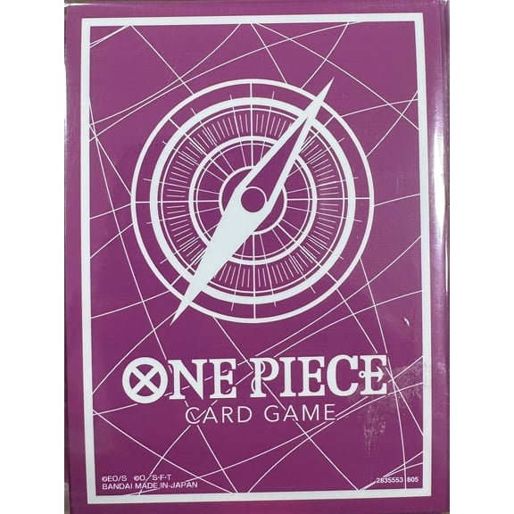 Bandai One Piece Card Game Sleeves Vol.13 Standard Purple