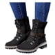 thumbnail image 1 of NECHOLOGY Botas Mujer Adulto Femenino Zapatos Botines para mujer Botas de mujer Botas de nieve de Cremallera Durable al libre Mantener caliente Botines de invierno Botas cálidas para damas (Black, 9), 1 of 5