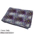 thumbnail image 5 of Lotus Floor Pillow Lounger Cover, Psychedelic Surreal Geometry Mandala Background Futuristic Effects Print, Nap Mat Printed Fabric Case for 5 Pillows, 88" x 36", Multicolor, by Ambesonne, 5 of 5