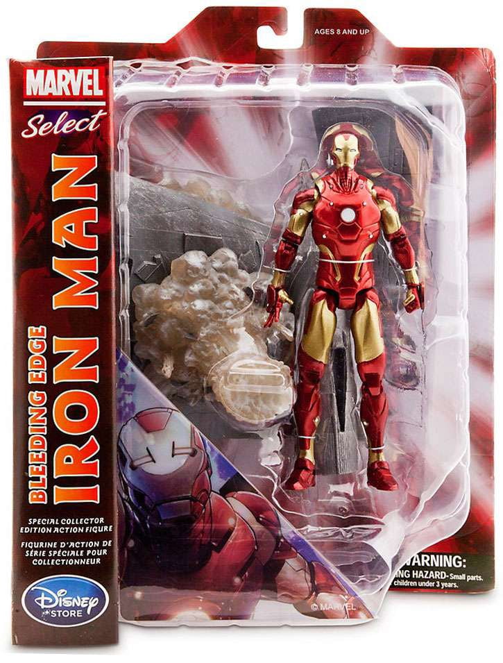 Marvel Iron Man Marvel Select Bleeding Edge Iron Man Exclusive 7 Action Figure