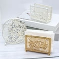 thumbnail image 3 of VERDANVERSE Freestanding Napkin Holder Napkin Storage Silver 1Set, 3 of 8