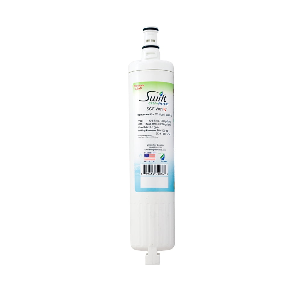 Swift Green Filters SGF-W01 Rx-2P Replacement for Whirlpool 4396508 Water Filters(Pack of 2)