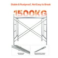 thumbnail image 6 of KFFKFF Scaffold Cross Bracing 6ft x 4ft, Set of 8 Durable Carbon Steel Scaffold Cross Reinforcements, X-Form Scaffold Safety Component  (Only Cross Braces Sold), 6 of 9