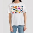 thumbnail image 4 of T Shirts for Men Pack,Short Sleeve Shirts for Women,Colorful Christmas Flower,4XL, 4 of 5