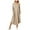 Khaki, variant on gakvbuo Fall Dresses For Women 2023 Plus Size Mini Dress Long Sleeve Women Round Neck Leisure Solid Color Pocket Long Sleeve Dress