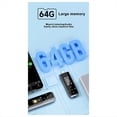 thumbnail image 4 of Mini Reproductor de MP3 USB X80 de 64 GB con Teclas Táctiles, Bluetooth 5.3, Clip Deportivo, Reproductor de Música, Radio FM, Grabadora, Libro Electrónico, Podómetro, 4 of 5
