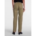 thumbnail image 3 of Scenario Women's and Women's Plus High Rise Barrel Jeans, Regular 28", and Short 26" Inseam, Sizes 0-28W, 3 of 8
