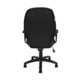 thumbnail image 3 of OFM Stimulus Series Model 521-LX-AA Leatherette Executive Mid-Back Office Chair with Adjustable Arms, Black, 3 of 8