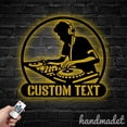 thumbnail image 2 of Handmadetneonsign DJ Record Metal Wall Art, DJ Metal Sign Wall Decor, DJ Record Metal Wall Decor, 2 of 5