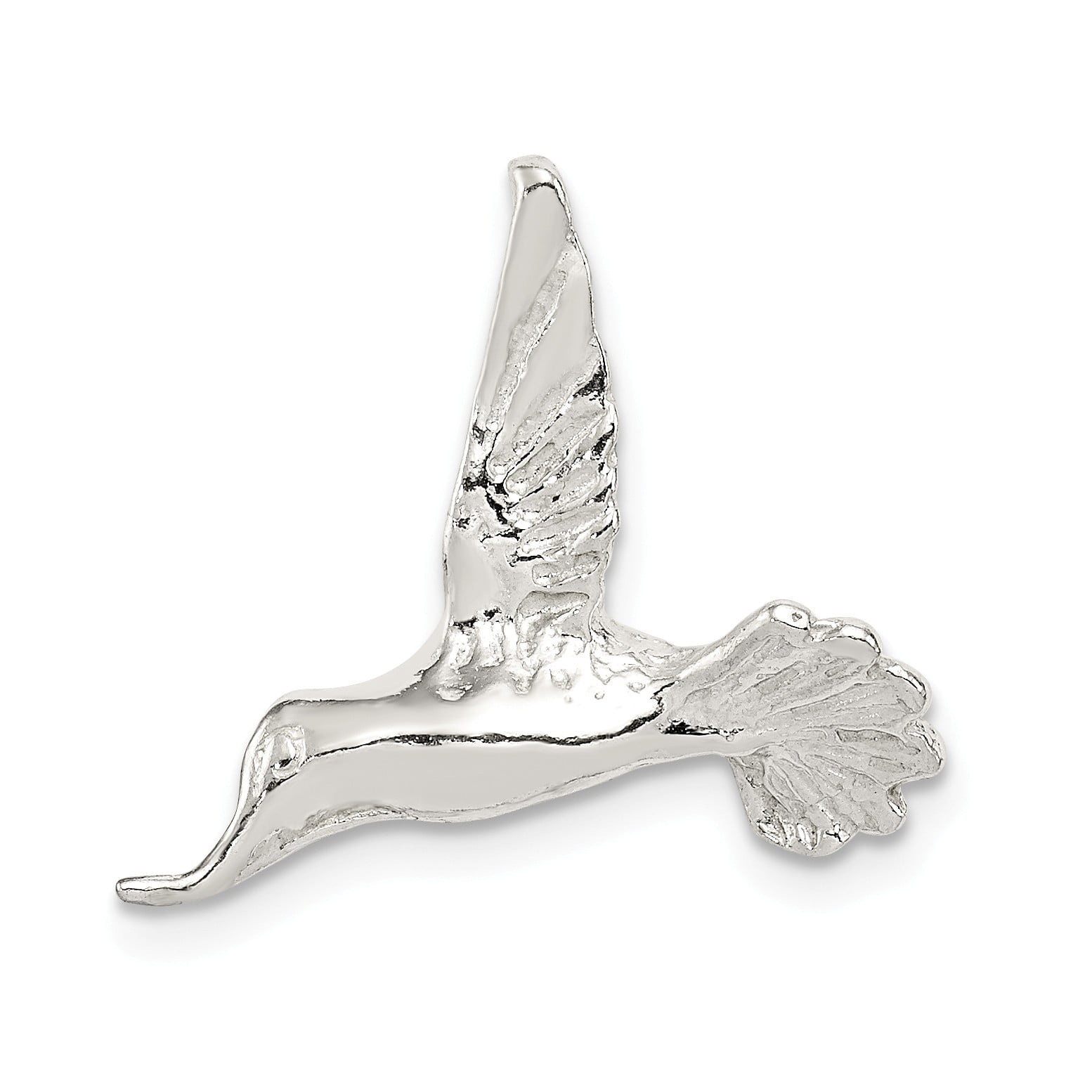Sterling Silver Hummingbird Charm - Walmart.com