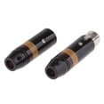 thumbnail image 4 of Mezclador plateado XLR macho hembra conectores de cable de micrófono Baoblaze conectores hembra xlr macho, 4 of 6