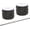 Gun Black, variant on 60 Feets /20 Yards Metal Gold Link Chains, Iron Bulk Curb Chain for Craft Jewelry Chain Making, 2 Rolls x 10 Yards (Gold)