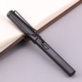 thumbnail image 7 of Jiibva 2 Pcs Matte Black Fountain Pen Fine Nib Classic Design Calligraphy Pen for Journaling, Drawing, Excellent Writing Pen Gift, 7 of 7