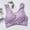 Purple, variant on Kendally Bra, Shaping Wireless Silky Bra Kendally Comfy Corset Bra Front Cross Side Buckle Lace Bras Kendally Bras for Older Women