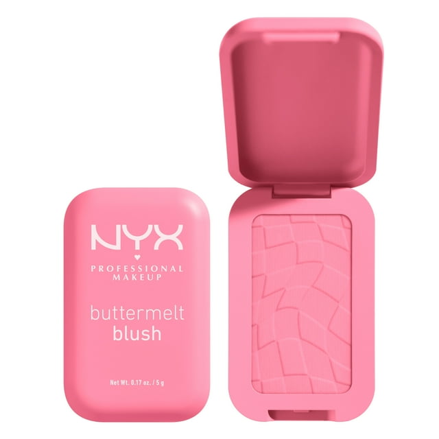 NYX Professional Makeup Buttermelt Blush, 12H Wear - Butta Together