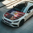 thumbnail image 5 of XYZCANDO 4th of July Car Hood Cover featuring Bald Eagle US Flag - Ideal for Patriotic Auto Exterior Decoration, 5 of 9