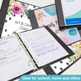 thumbnail image 3 of 3 Ring Binder 3" View Binders Slant D Ring Black, Hold 600 Sheets, 2-Count, 3 of 7