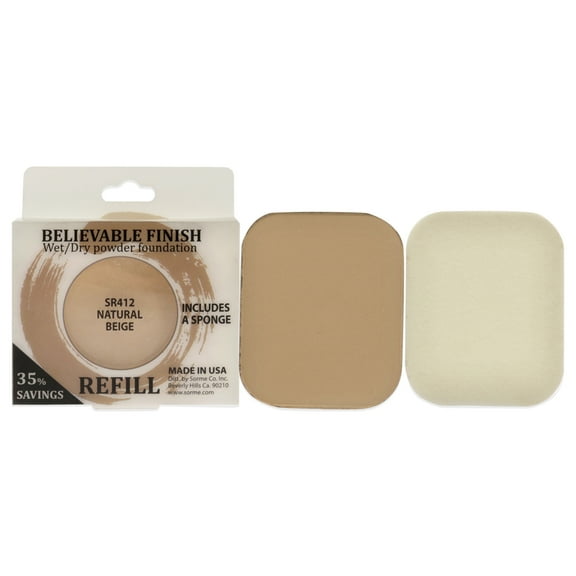 Believable Finish Powder Foundation - Natural Beige