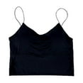 thumbnail image 2 of Bralette corto de mujer Zulema sin costuras negro 36 cm, 2 of 8