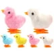 thumbnail image 1 of 6pcs pelares los juguetes para enrollar pollos relojwork juguetes saltando saltos pollos, 1 of 5