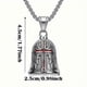 thumbnail image 4 of Guardian Bell HOLY CROSS Good Luck Gift Motorcycle Biker Ride Bell, 4 of 4