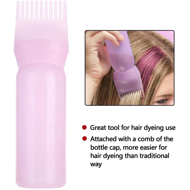 Scalp Applicator Comb Portable Hair Oil Applicator Bottle - Temu