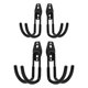 thumbnail image 3 of Garden Tool Storage Rack Garage Utility Hooks Ceiling Hanging Iron Material 4Pcs, 3 of 4