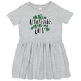 thumbnail image 3 of Inktastic St. Patrick's Day the Leprechauns Made Me Do It Girls Toddler Dress, 3 of 5