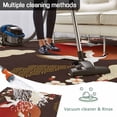 thumbnail image 5 of Japanese Style Outdoor Rug for Patio/Deck/Porch, Non-Slip Large Area Rug 5 x 8 Ft, Modern Cranes Cherry Flower Wave Brown Indoor Outdoor Rugs Washable Area Rugs, Reversible Camping Rug Carpet Runner, 5 of 8