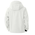 thumbnail image 6 of Gyexs Windbreaker Jackets for Men Lightweight Softshell Fall Winter Jacket Hooded Waterproof Outdoor Rain Coat Men's Clothes, Grey, Size S, 6 of 6