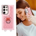 thumbnail image 6 of for Samsung Galaxy A14 5G Case with RFID Blocking Card Holder and Strap for Women,Crossbody Lanyard,Kickstand Ring Stand Holder,Snap Clasp,Cute Phone Wallet Case For Samsung Galaxy A14 5G, Pink, 6 of 8
