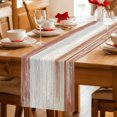 thumbnail image 4 of Table Runners 90 Inches Long Dress Scarves, Barn Red Wooden Farmhouse Coffee/Dining/Kitchen Table Decor Table Runner for Living Room, Contemporary Shabby Distressed 13x90 Inch, 4 of 8