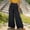 Black, variant on LEKODE Women Wide Leg Casual Pants High Waist Palazzo Pants Summer Lounge Trousers with Pockets Black L