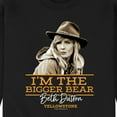 thumbnail image 3 of Yellowstone - I'm The Bigger Bear - Men's Crew Neck Fleece Pullover, 3 of 6