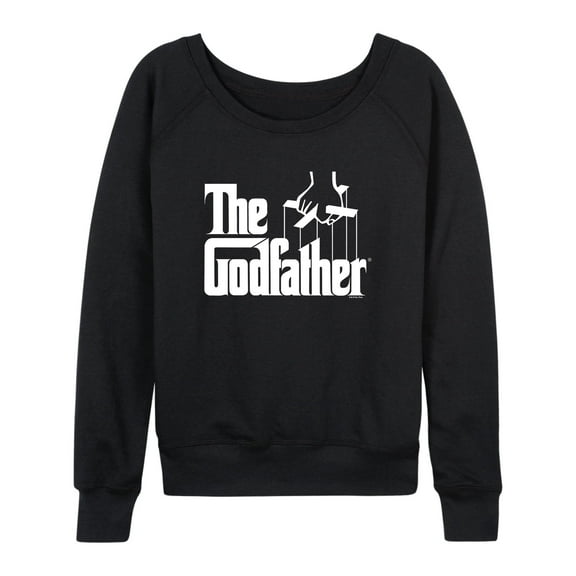 The Godfather - Movie Logo - Women's Lightweight French Terry Pullover Sweatshirt